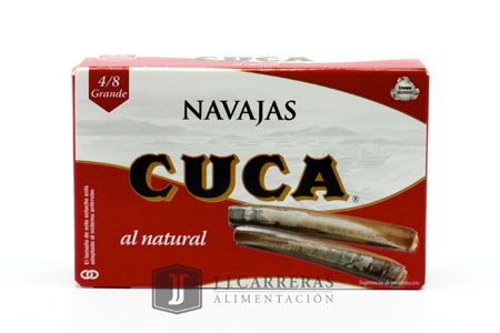 NAVAJAS CUCA 4/8 GRANDE AL NATURAL RR 120ml