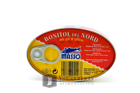 BONITO MASSO 1/4 ACEITE OLIVA