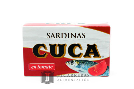 SARDINA TOMATE CUCA RR-125 3 piezas/lata